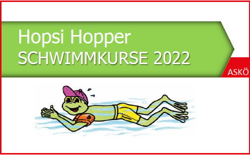 ASKÖ Schwimmkurse für Kinder 2022
