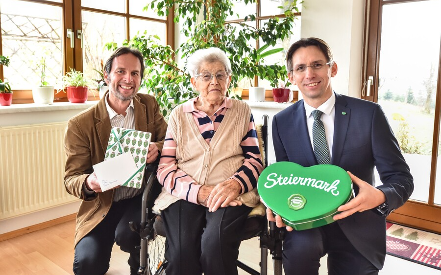Die älteste Gemeindebürgerin feierte ihren 101. Geburtstag