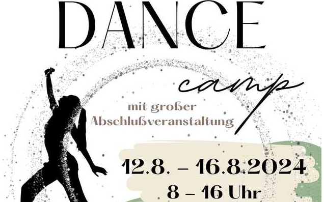 Dance Camp mit großer Abschlußveranstaltung