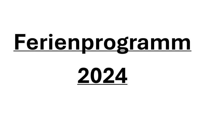Ferienprogramm 2024
