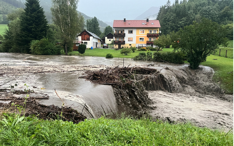 Hochwassersoforthilfe ''Steirer helfen Steirern''