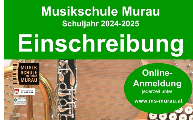 Einschreibung Musikschule Murau