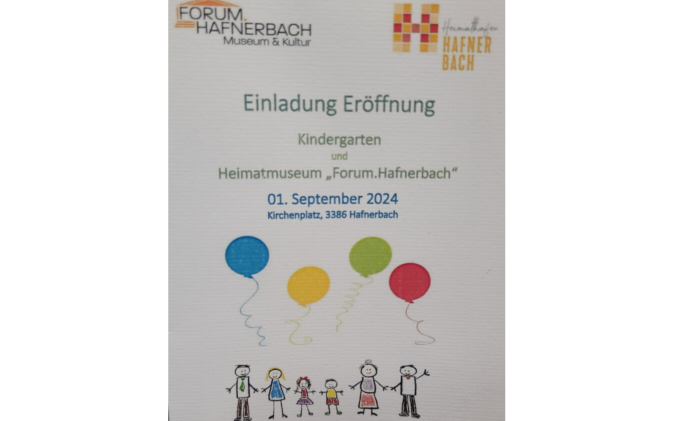 Fahrt zur Partnergemeinde Hafnerbach am 01.09.2024 - freie Plätze