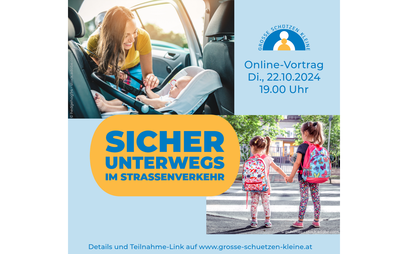 Online-Vortrag: Sicher im Straßenverkehr