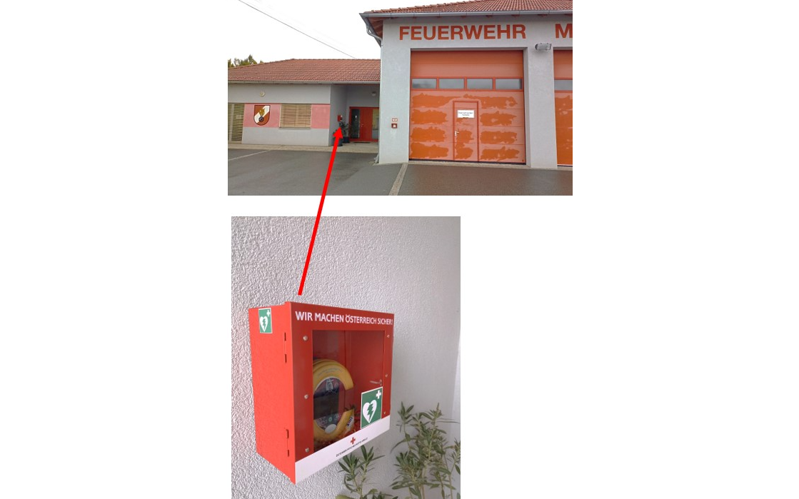 Defibrillator für Notfälle