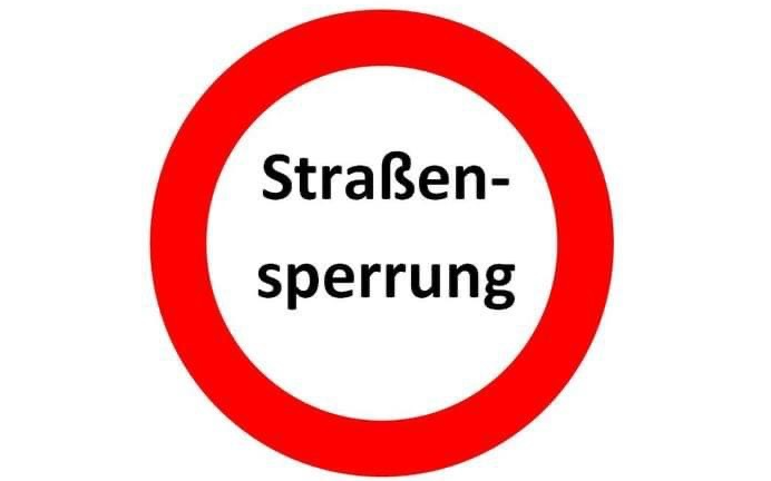 Weitere Straßensperren im Gemeindegebiet (DI 15.10. bis MO 21.10.)