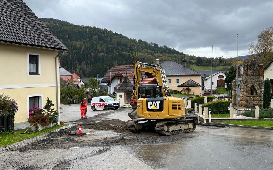 Freitag 18.10.2024 ab 6 Uhr - Sperre Ortsdurchfahrt Schöder (GH Stadler bis GH Hirschenwirt)