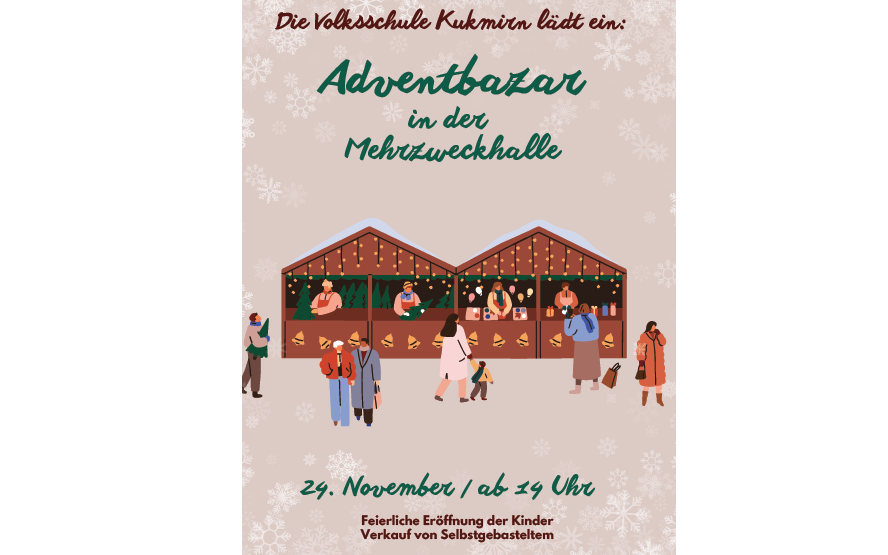 Adventbazar der Volksschule Kukmirn