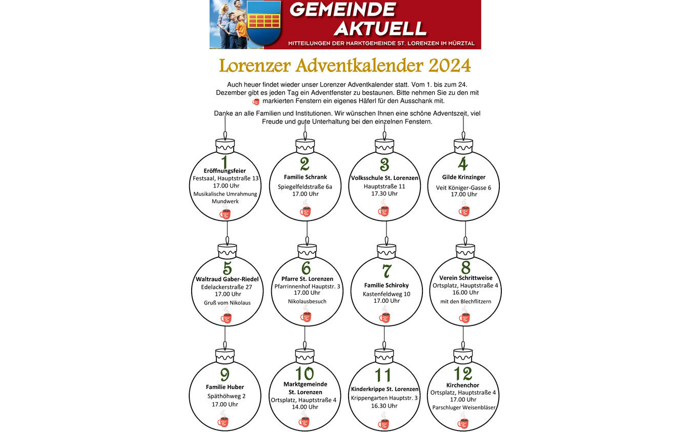 Gemeinde aktuell