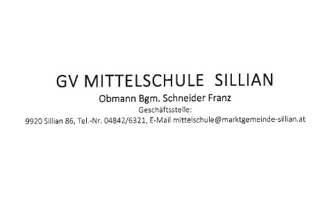 Stellungsausschreibung - Schulassistenz MS Sillian