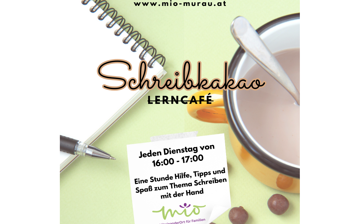 Schreibkakao - Lerncafé