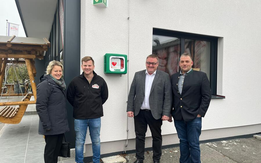 Der neue Defibrillator kann Leben retten!