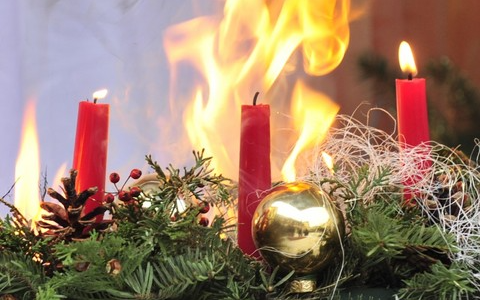 Aktuelle Sicherheitstipps - Brandschutz im Advent