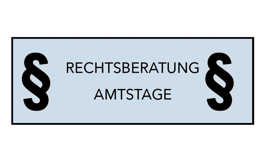 Rechtsberatung & Amtstage 2025