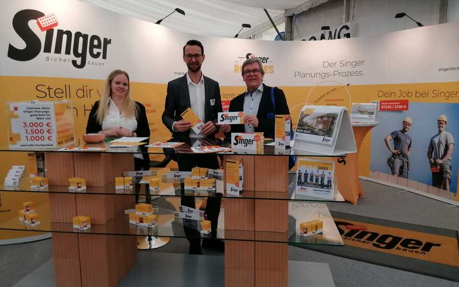 Bürgermeister zu Gast bei der Mühlviertler Baumesse