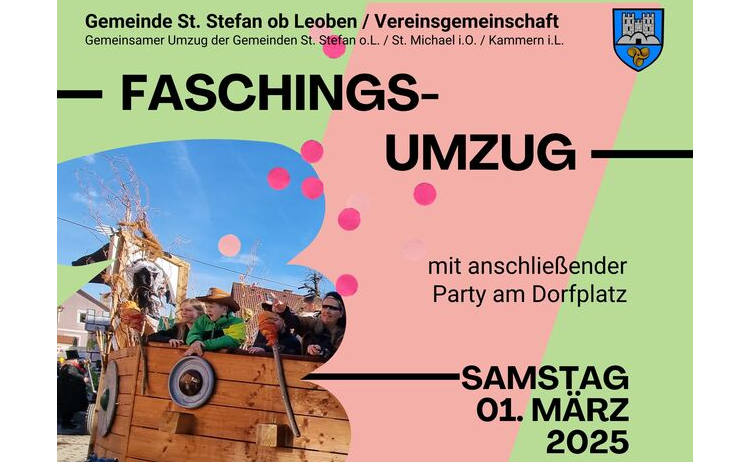 Faschingsumzug 2025 in St. Stefan ob Leoben