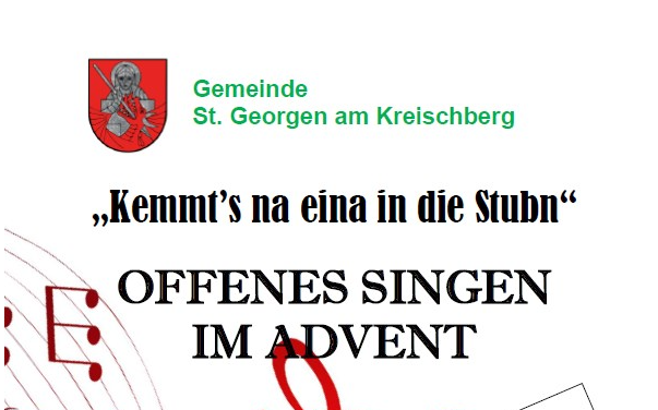 Offenes Singen im Advent