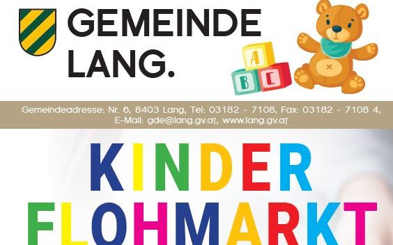 22.06.2024 Kinderflohmarkt, Volksschule Lang
