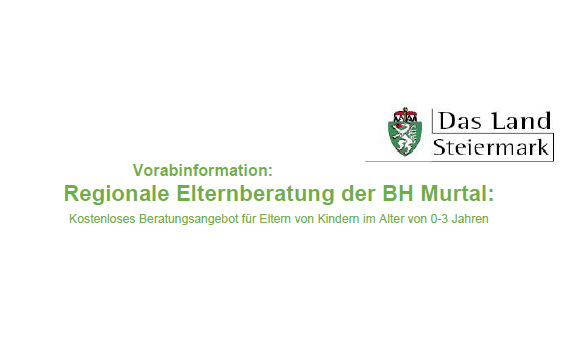 09.08.2024 Einladung zur regionalen Elternberatung in St. Marein-Feistritz , Gemeindeamt - Sitzungssaal