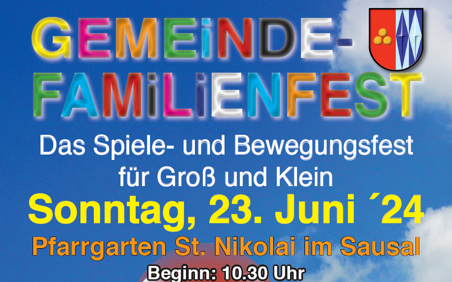 23.06.2024 Gemeinde-Familien- und Bewegungsfest, Pfarrgarten