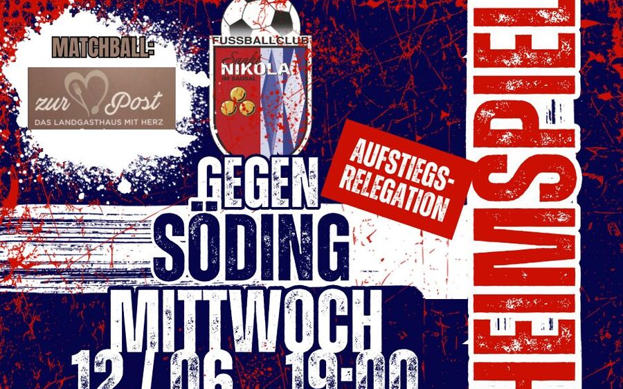 12.06.2024 Relegationsspiel FC St. Nikolai vs. Söding, Sportplatz