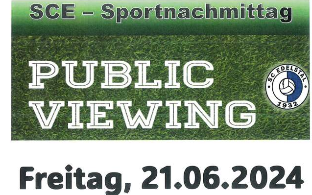 21.06.2024 SCE - Sportnachmittag, Sportplatz