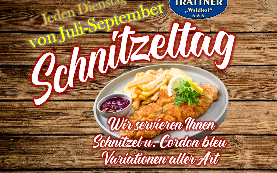Schnitzel & Cordon Tage  