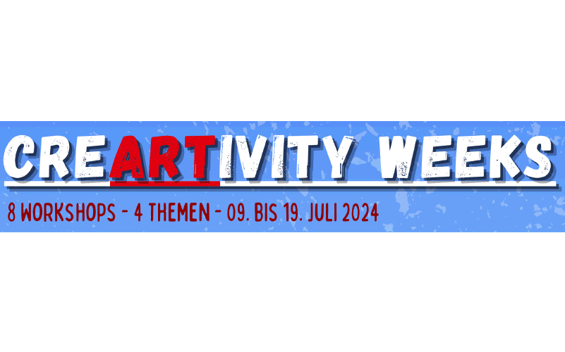 creARTivity weeks - kostenlose Jugendworkshops
