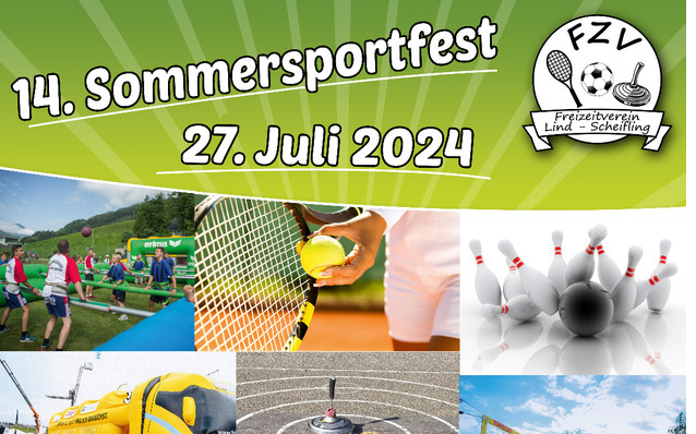 27.07.2024 Sommersportfest Lind, Freitzeitanlage Lind