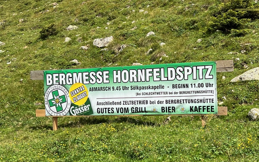 25.08.2024 Bergmesse Hornfeldspitz, Sölkpasskapelle