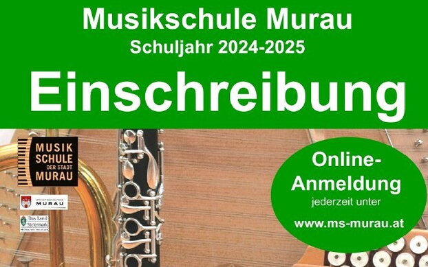 09.09.2024 Musikschule Murau - Einschreibung, Murau - Musikschule