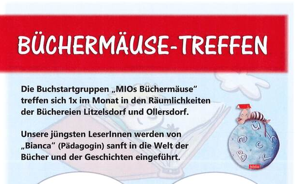 02.11.2024 BÜCHERMÄUSE TREFFEN , Gemeindebücherei