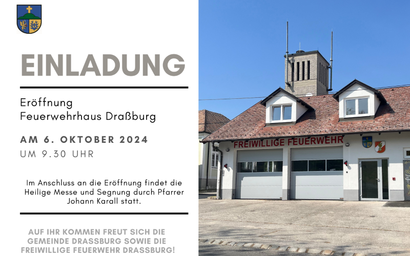 Eröffnung Feuerwehrhaus