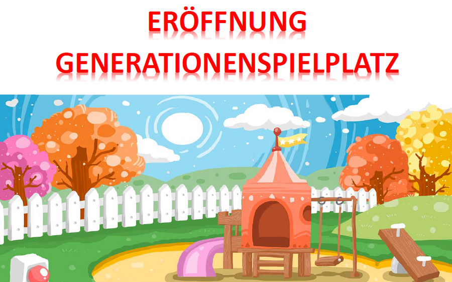 Eröffnung Generationenspielplatz