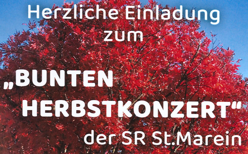 18.10.2024 “BUNTES HERBSTKONZERT“, Festsaal