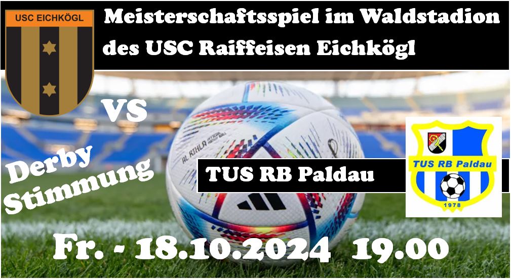 18.10.2024 10.Meisterschaftsspiel USC Raiffeisen Eichkögl vs. TUS Paldau, 