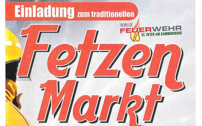 26.10.2024 Fetzenmarkt der FF St. Peter a. Kbg., Rüsthaus St. Peter