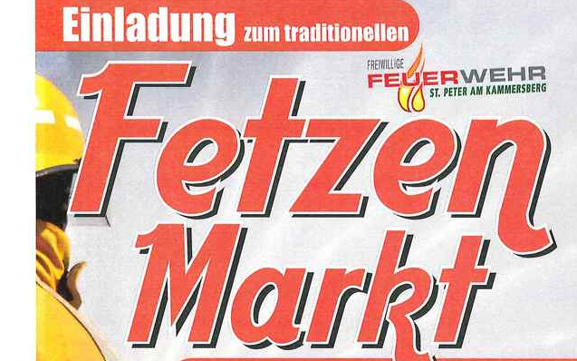 27.10.2024 Fetzenmarkt der FF St. Peter a. Kbg., Rüsthaus St. Peter