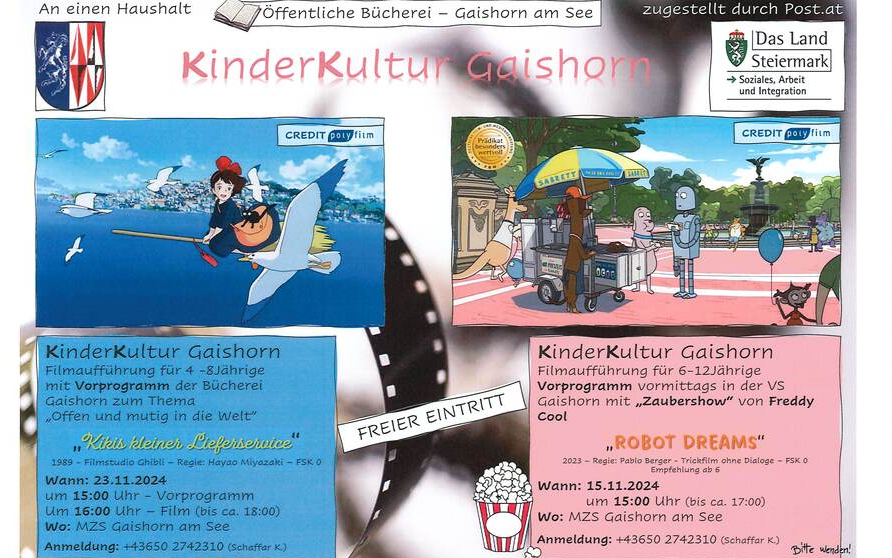 KinderKultur Gaishorn_Filmaufführung