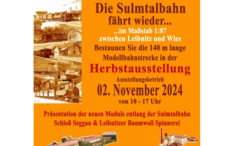 02.11.2024 Sulmtalbahn - Herbstausstellung, ehem. SPAR-Markt Gleinstätten 20