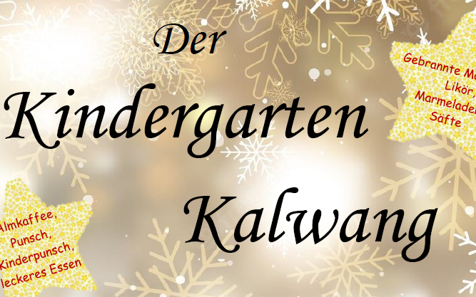 28.11.2024 Adventstandl für Groß und Klein, Kindergarten Kalwang