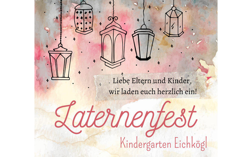 Laternenfest Kindergarten Eichkögl