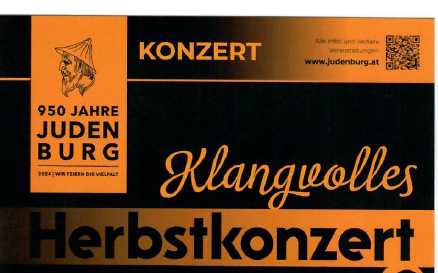 06.11.2024 Klangvolles Herbstkonzert, Veranstaltungszentrum Judenburg