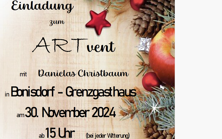 30.11.2024 ARTvent-Markt, Grenzgasthaus Bonisdorf