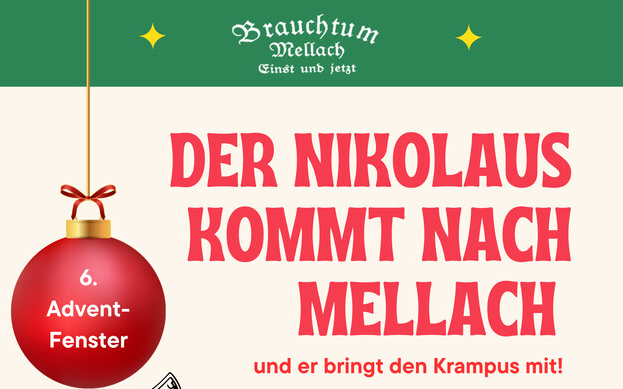 Der Nikolaus kommt nach Mellach