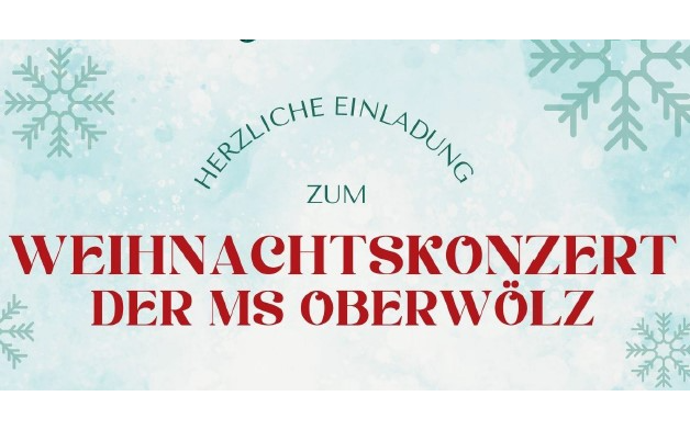 Weihnachtskonzert der Mittelschule Oberwölz