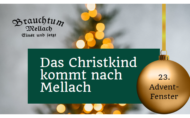 Das Christkind kommt nach Mellach