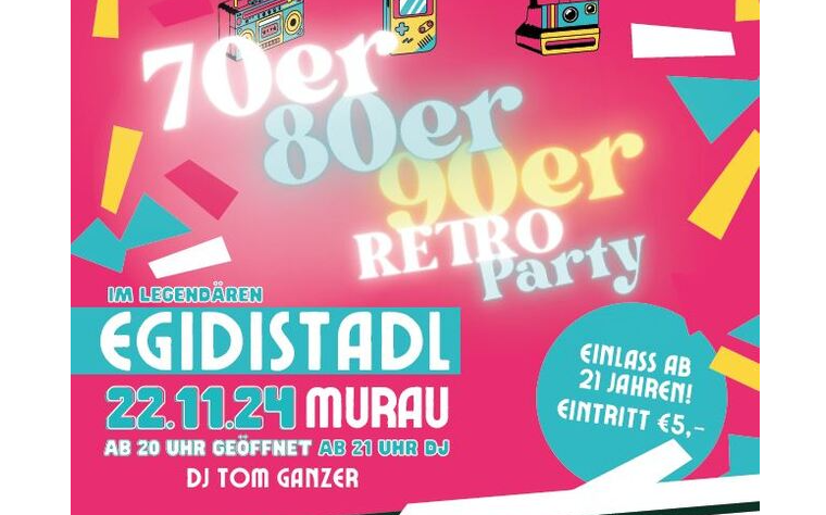 Retroparty - 70er-80er-90er