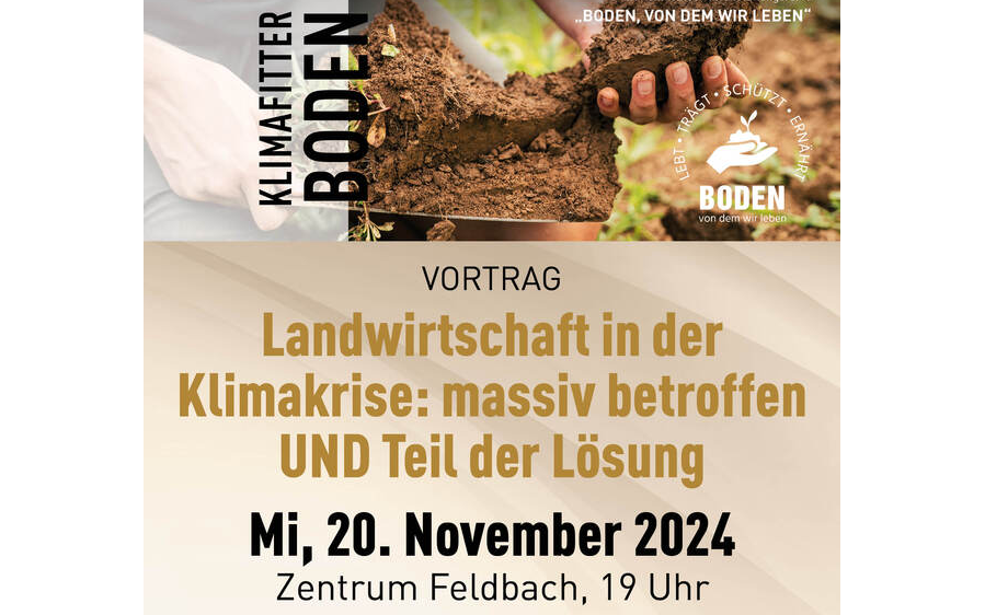 „Vortrag Landwirtschaft in der Klimakrise“