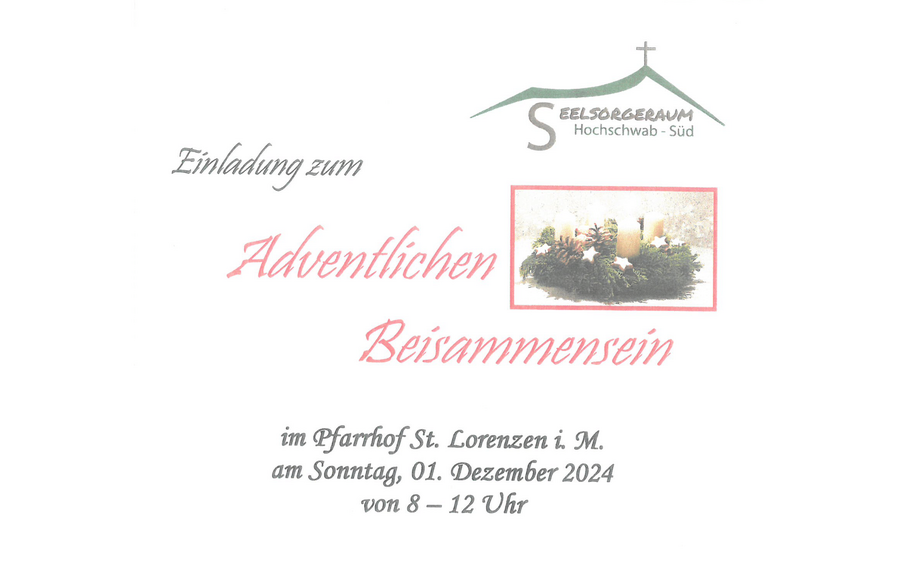 01.12.2024 Adventliches Beisammensein, Pfarrhof